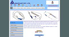 Desktop Screenshot of angiplast.com